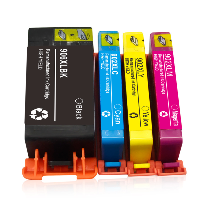 Cartouche Encre Officejet Pro cartouches d'encre hp902xl 902XL pour utilisation hp OfficeJet Pro